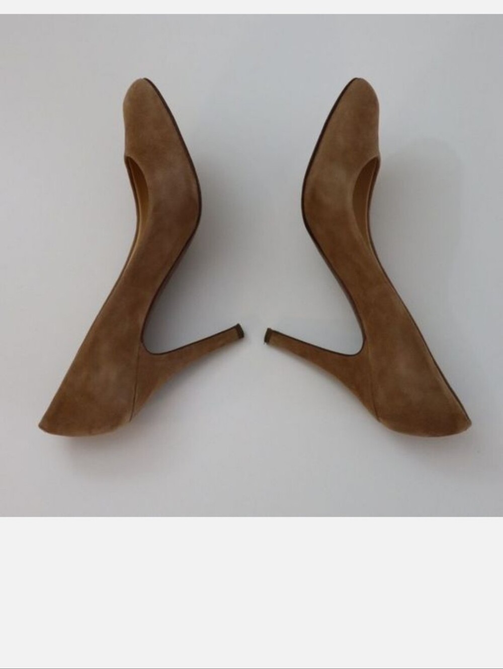 Classic Women's Suede High Heel Pump in Brown - Picture 2 of 12